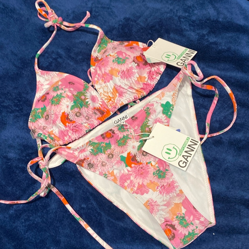 GANNI Bikini- New with Tags